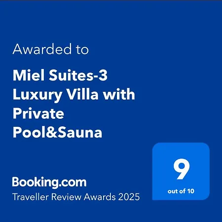 Miel Suites-3 Luxury With Private Pool&sauna *