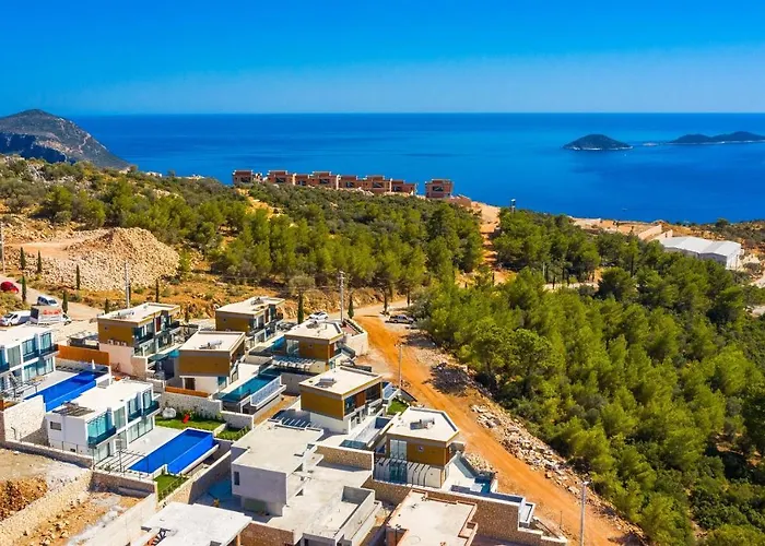 Miel Suites-3 Luxury With Private Pool&sauna Kalkan